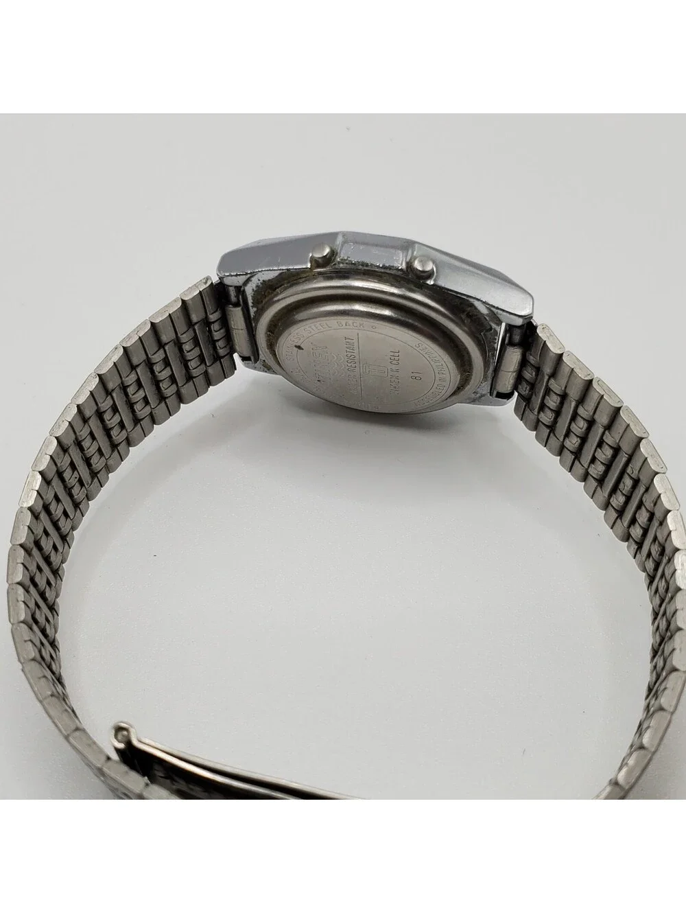 Vintage 1991 Timex Digital K Cell  Watch For Parts Or Repair